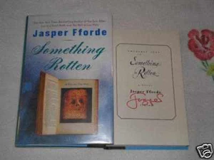 Something Rotten by Jasper Fforde **SIGNED** - Imagen 1 de 1