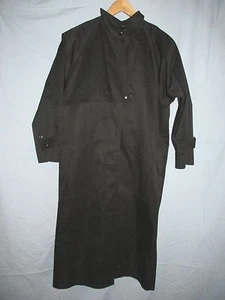 BRAE FAIR Vintage Black Equine English Weather Riding Coat Women's SMALL RWS - Picture 1 of 11