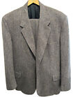 Tom James Men's Bespoke Marled Wool Gray Suit 45L/46L 38X32 $1,098