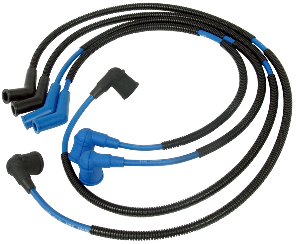 Juego de cables de bujía NGK 8156 para 86-91 Mazda RX-7 1,3 L-R2 Foto 1 de 1