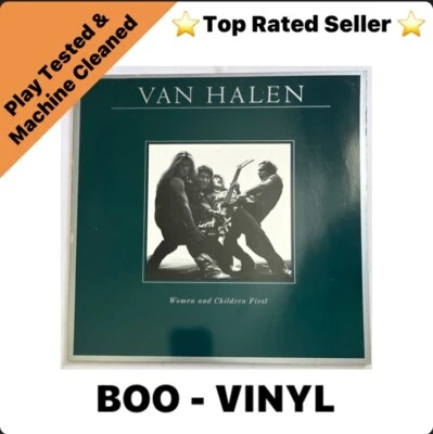 Van Halen Women And Children First Vinyl LP German Issue Warner Bros.  Ex / Ex - Image 1 of 4