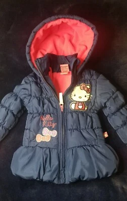 Hello Kitty Girls Puffer Jacket, Size 2T - Image 1 of 4