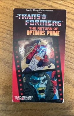 Transformers - Vol. 7: The Return of Optimus Prime (VHS, 1987) - Image 1 of 2