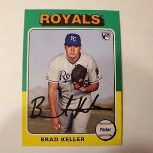 2019 Topps Archives Brad Keller card # 159 RC Kansas City Royals - Picture 1 of 1