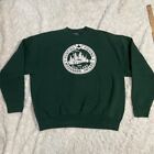 Missanabie Ontario Canada Dog Lake Hunting Fishing Vintage Sweatshirt XXL Green