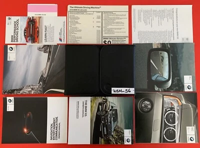 BMW (F15) X5 xDrive 50i xDrive 50i xLine 2016 manuales del propietario conjunto de libros + estuche OEM Foto 1 de 4