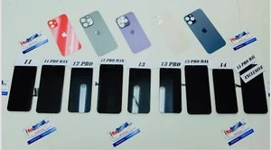 iPhone 16 15 14 13 13pro 12 11 Pro Max Screen Glass & Back Glass Repair Service - Picture 1 of 5