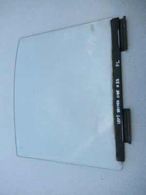 Porsche 356 B/C Coupe Door Window Glass W/ Rail(Left,Driver Side) LD #32 FL - Image 1 of 4