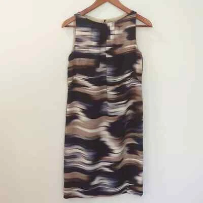 Vestido sem mangas AKRIS Punto 100% seda comprimento do joelho - Imagem 1 de 4