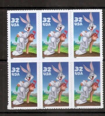 US SC # 3137a Bugs Bunny Stamps And Cards. Stampers cards . Sealed - Image 1 of 3