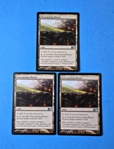 3x Encroaching Wastes Core Set 2014 M14 Mtg Magic Card Colorless Land Mana 227 - Picture 1 of 2