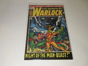 The Power of Warlock #1 1972 Marvel Higher Grade Key Issue Origin Of Warlock - Picture 1 of 6