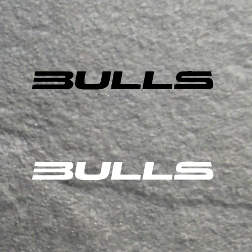 2 x BULLS Aufkleber wetterfest • Sticker • Schriftzug • viele Größen & Farben - Bild 1 von 1