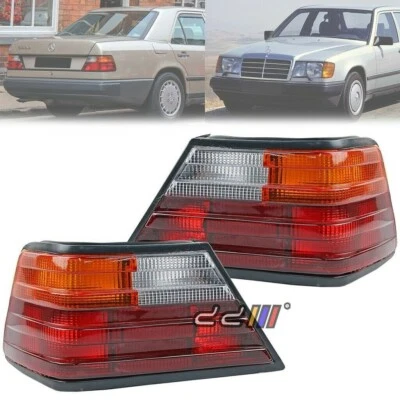 Pair Rear Tail Light Lamp Mercedes-Benz W124 260E 280E 300E 320E + DHL EXPRESS Foto 1 de 4