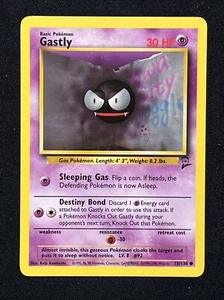 Gastly 75/130 Base Set 2 Pokemon Card - Picture 1 of 2