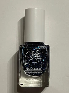 NEU JULIE G NAGELLACK MASQUERADE SPARKLING BLUE SILVER GLITTER 10 ML - Bild 1 von 3