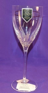 BEAUTIFUL LENOX CRYSTAL FIRELIGHT WHITE WINE GOBLET GLASS - Picture 1 of 7