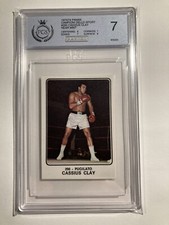 1973/74 Sandpapers Champions of Sport, Cassius Clay #290, PGS 7