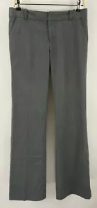 New Banana Republic Women's 6 32 x 32 Gray Lightweight Pin Stripe Trouser Pants - Picture 1 of 9