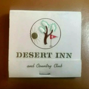 Desert Inn & Country Club Casino Matchbook Joshua Tree Gold Cup Golf Las Vegas  - Picture 1 of 3