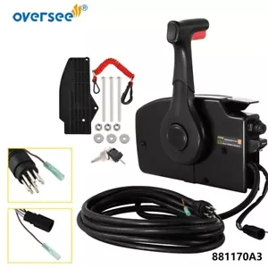 881170A3 8 Pins Side Remote Control Box For Mercury Pull To Open Non Power Trim - Picture 1 of 5