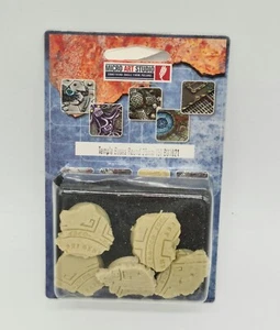 Temple Bases Base 25mm rotonda (5) Micro Art Studios per tavolo/modellismo - Foto 1 di 2
