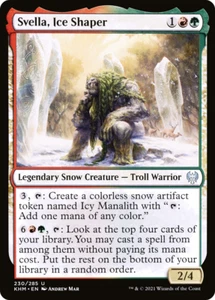 SVELLA, ICE SHAPER X 1 N/M- KALDHEIM MAGIC THE GATHERING - Picture 1 of 1