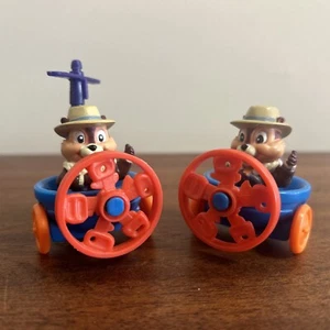 1989 Vintage McDonald's Happy Meal Chip & Dale Toys Rescue Rangers - Picture 1 of 4