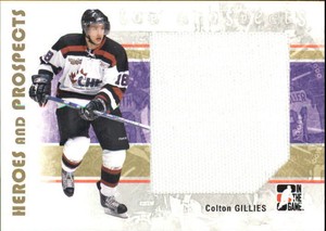 2007-08 (HKY) ITG Heroes and Prospects #132 Colton Gillies TP JSY