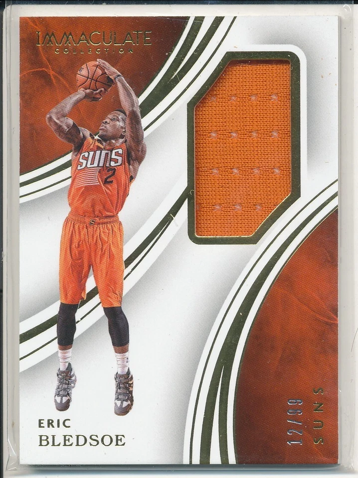 2015-16 Immaculate Collection Eric Bledsoe Jersey 12/99 - Image 1 of 1
