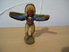  Hausser Elastolin Indianer Häuptling Wildwest Figur