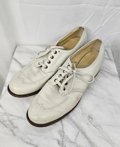 Vintage Barefoot Freedom Womens Leather Shoes 12 A SIZE 1950s - Picture 1 of 17