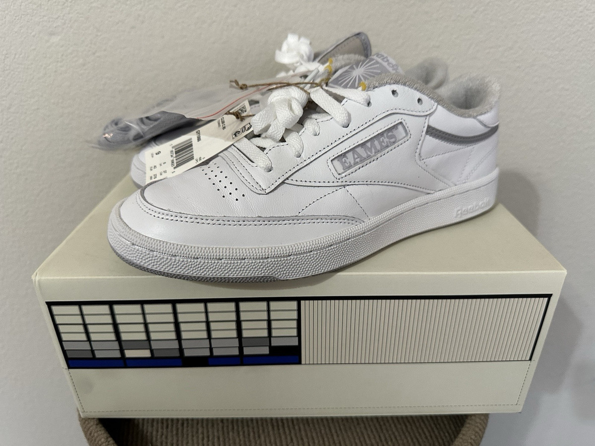 Reebok Eames Office x Club C 85 Monotone Pack - White for Reebok Eames Office x Club C 85 Monotone Pack - White for