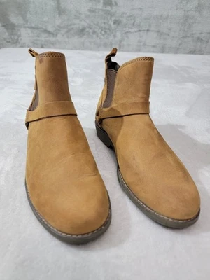 Teva Chelsea Boot Mujer 6.5 Marrón Impermeable Cuero Clásico Todo Clima Comodidad Foto 1 de 4