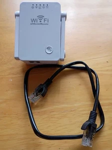300M Wifi AP/Router/Repeater Mini Size Design . White . Fast Wi-Fi Quickly - Picture 1 of 21