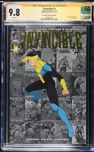 Image Comics Invincible # 1 CGC 9.8 SS Ryan Ottley Local Comic Shop Day Gold - Foto 1 di 2