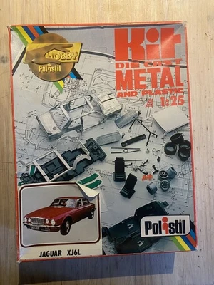 KIT POLISTIL A7 1:25 ¡Jaguar! RARO! Kit comenzado! Foto 1 de 2