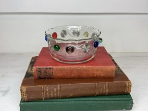 Vtg Dary Rees? Set of 3 Handcrafted Scalloped Bowls Art Glass 5.5” Diameter - Picture 1 of 10