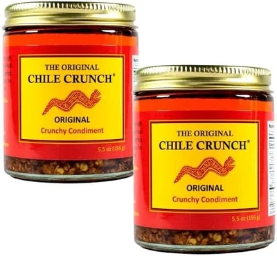 Chile Crunch Original Spicy Chili Crunch Sauce 2 Pack Vegan Gluten Free - Image 1 of 4