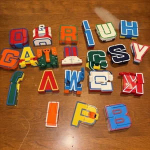 Lotto di 21 Giocattoli Numero Trasformabile Alpha-bot Numero Deformazione 🔥!!️ - Foto 1 di 5