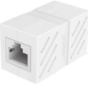Stecker RJ45 Ethernet 8P/8C Cat.7 UTP Ugreen Netzwerkverlängerungskabel Weiß - Photo 1/8