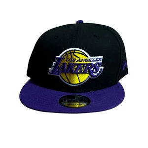 Los Angeles Lakers NBA New Era 9FIFTY Snapback Hat Cap - Purple/Black - Picture 1 of 4