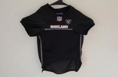 Camiseta para perros Pets First con licencia oficial de los Oakland Raiders de la NFL. Talla grande Foto 1 de 4