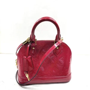 Bolso de Mano Louis Vuitton LV M91771 Alma BB Rojo Vernis 2272305 - Imagen 1 de 21