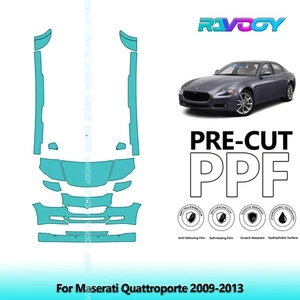 PreCut Paint Protection Film PPF For Maserati Quattroporte 2009-2013 - Picture 1 of 7