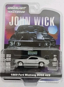 Green Light 1:64 John Wick (2014) 1969 Ford Mustang BOSS 429 Varnishcar Model  - Picture 1 of 4