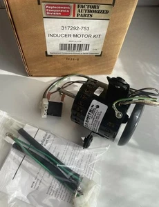Carrier Bryant Payne Draft Inducer Motor Kit 317292-753 115V 250VAC 3300RPM 60Hz - Picture 1 of 7