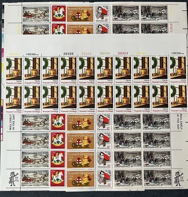 Скидка почтовые отправления различных праздничных Рождество новом NH. $17,20 номинальная стоимость - Изображение 1 из 3