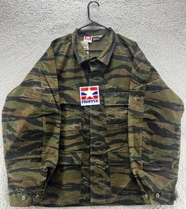 Propper Combat Coat Mens XXL Camouflage Tiger Stripe Military Jacket Long Sleeve - Picture 1 of 9