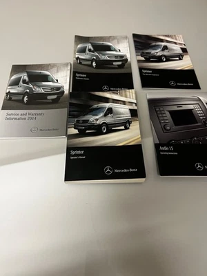 2014 Mercedes Benz Sprinter Owners Manual with Supplements #A120 - Image 1 of 4
